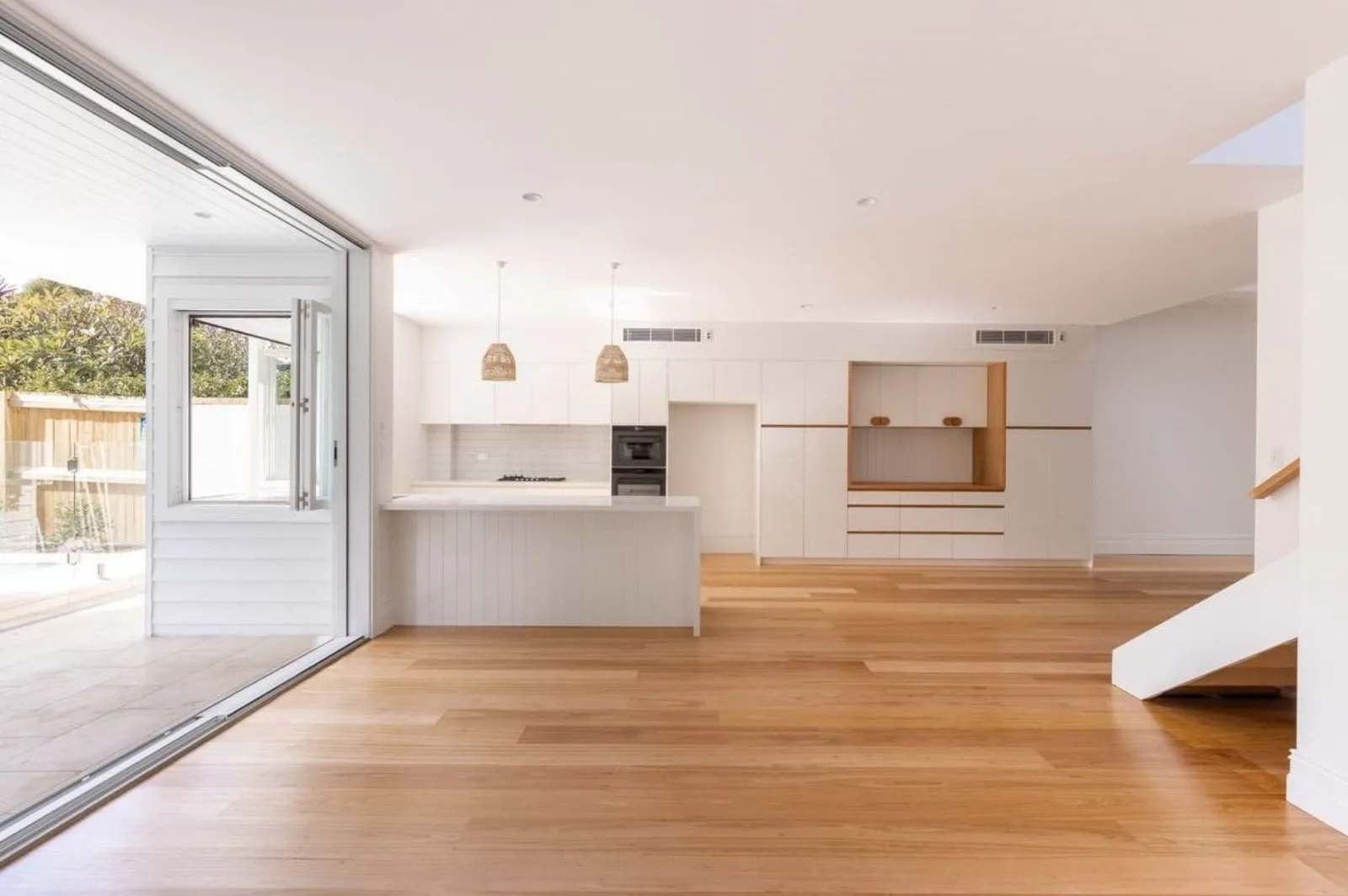 Living and dining space